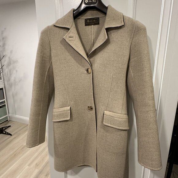 Loro Piana Italian Cashmere Coat - Picture 1 of 8